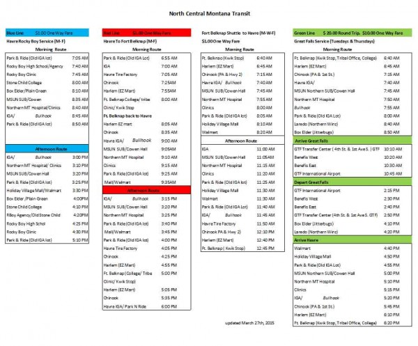 transit-schedule » Opportunity Link