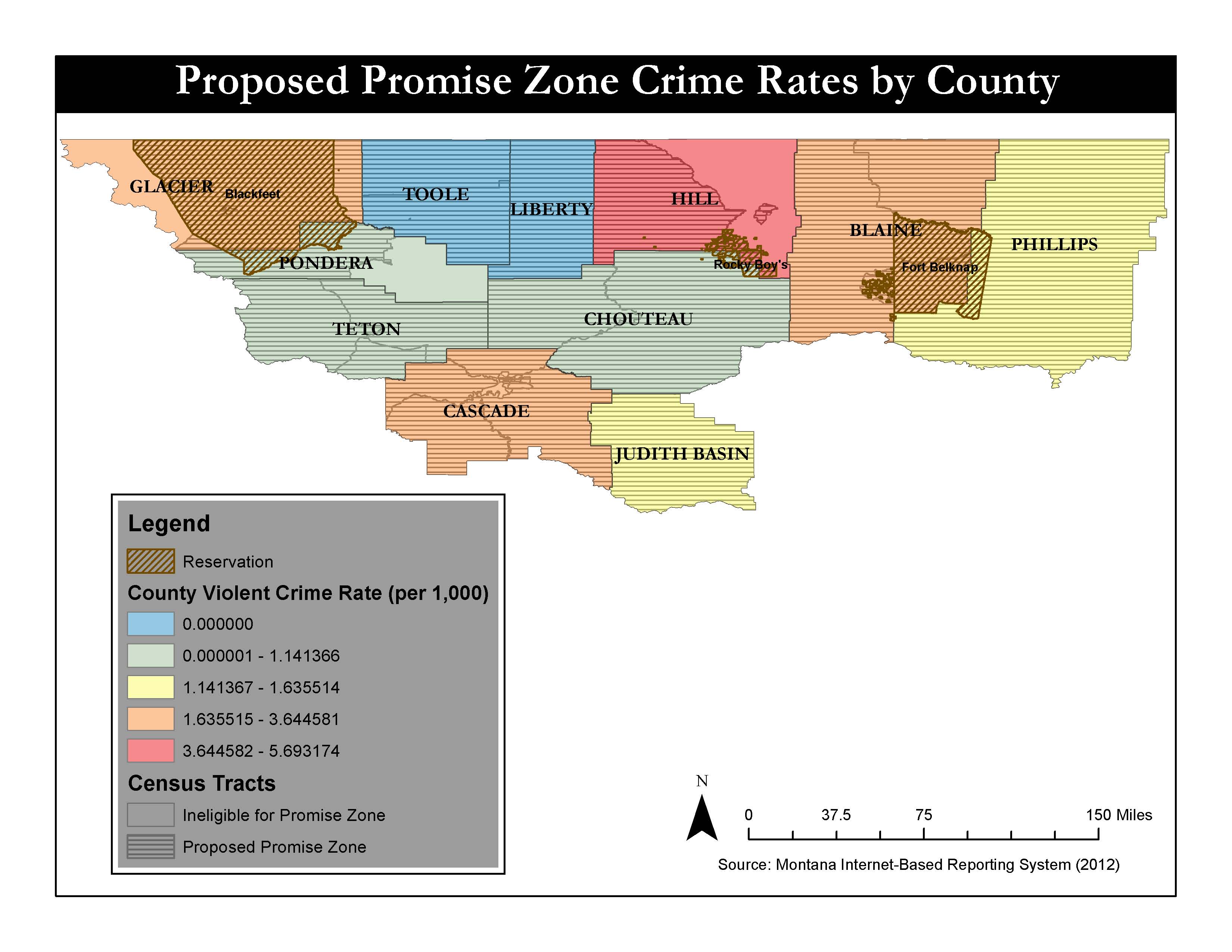 Crime Rate By County