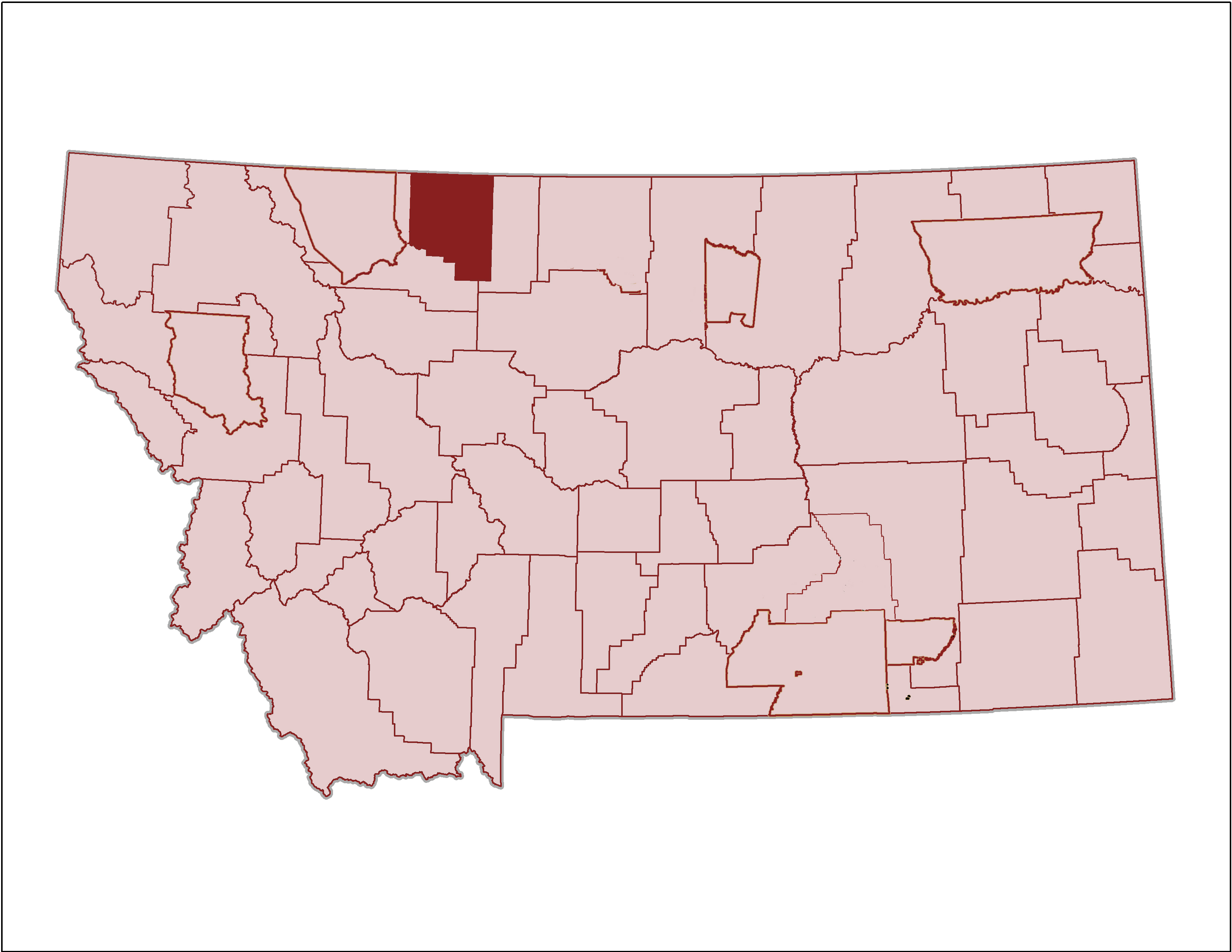 Toole County Maps