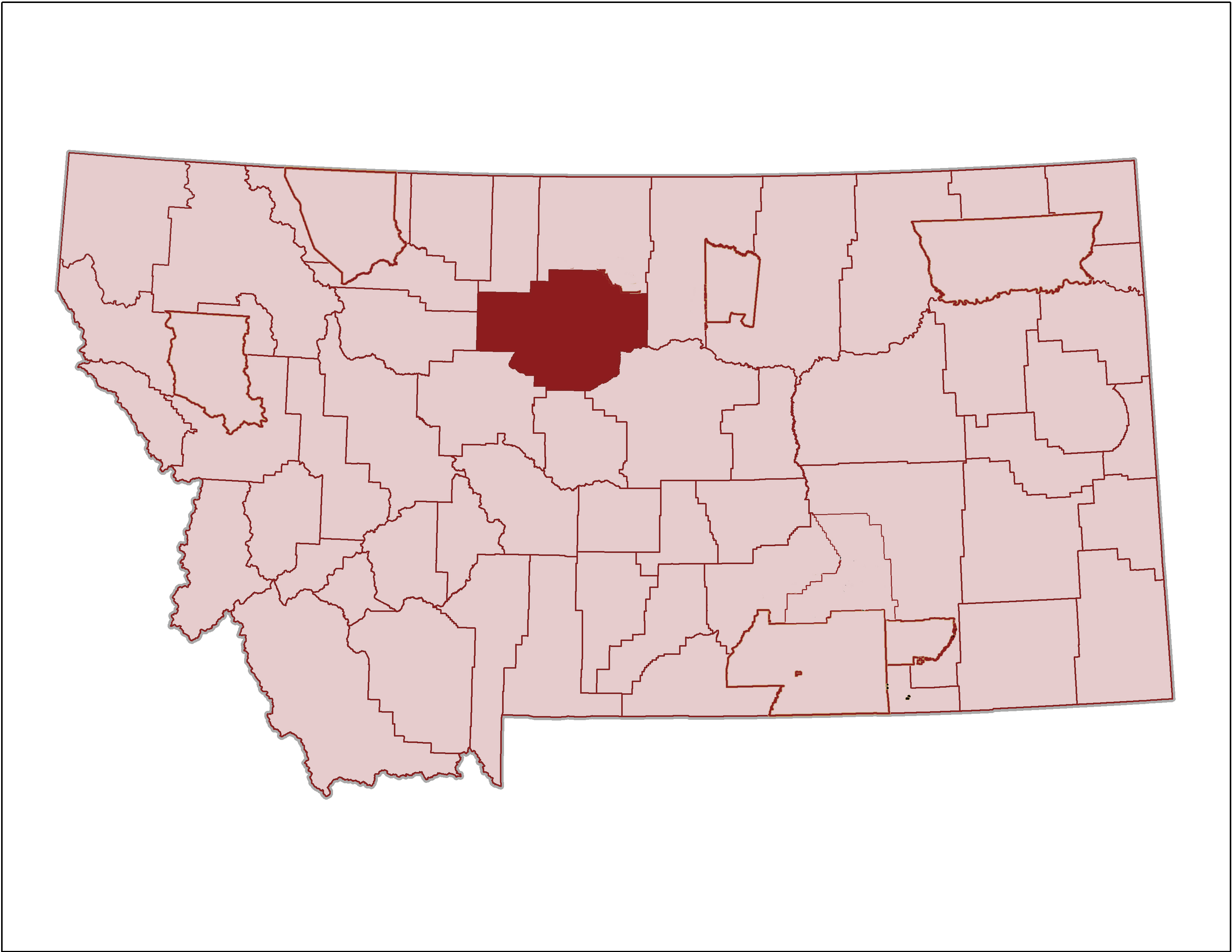 Chouteau County Maps